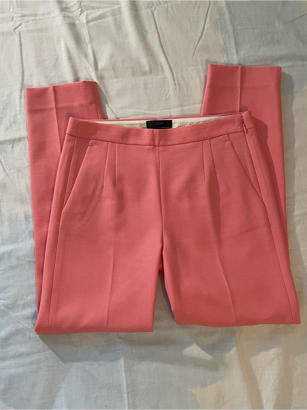 J. Crew Coral Pink Martie Fit Dress Pants